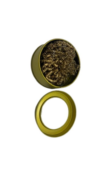 Tip cleaner (brass wool)
