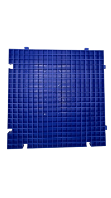 Waffle grid work surface